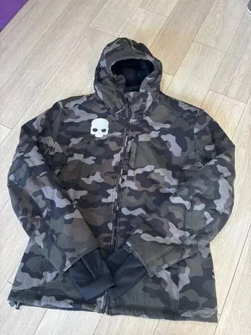 HYDROGEN 카모플라쥬 다운 자켓 XL 한정판