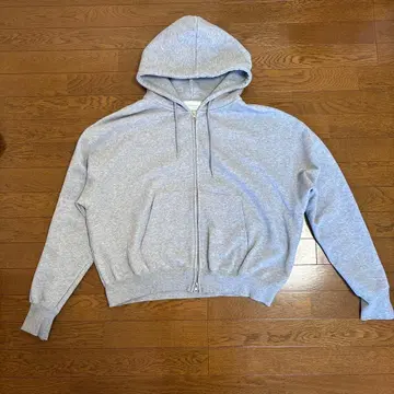 soerte 헤비 웨이트 더블 지퍼 후디 그레이 3