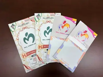 미세스 제일복권 H상 입체 메모 2개 세트