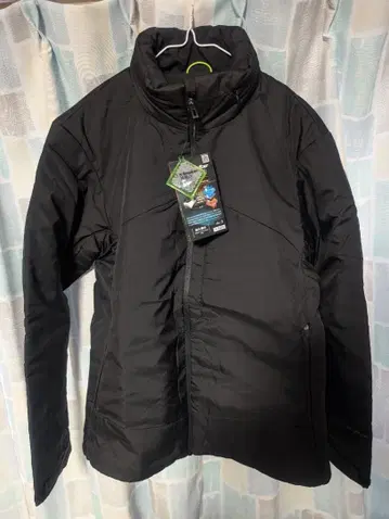 L 워크맨 엑스쉘터 단열 알파 웜 자켓 블랙