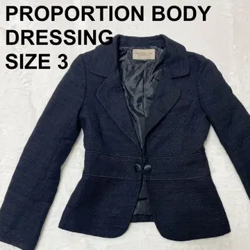 프로포션 바디 드레싱 테일러드 자켓 라메 트위드 (978)