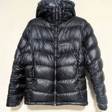새상품급 800FP 알파인 다운 후드티 우먼 M 블랙 몽벨