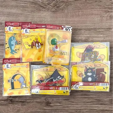 톰과 제리 아크릴 키링 스티커 세트 묶음 판매 7개 복권