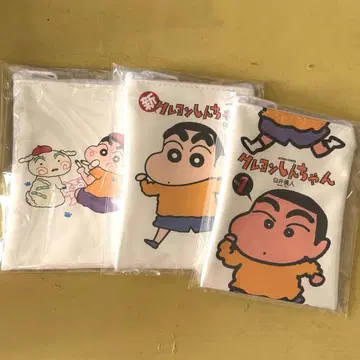 짱구는 못말려 코믹스 컬렉션 파우치 디자인 A B C