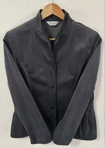 [ 리넨 ] 다크 그레이 코듀로이 테일러드 자켓