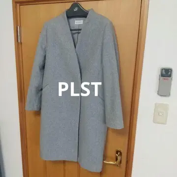 PLST 코트 그레이 M