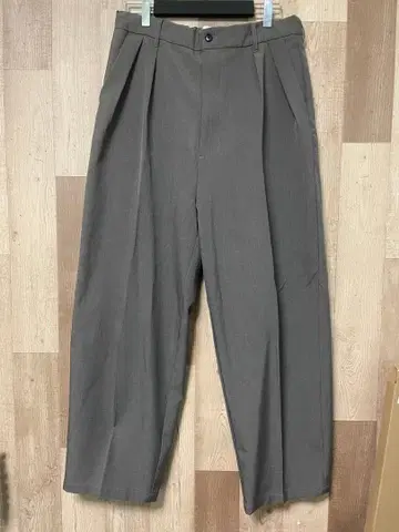 remer 더블턱 와이드 슬랙스