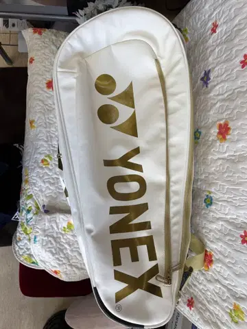 YONEX 9개입 라켓백 화이트 골드