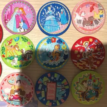 디즈니 자수 캔뱃지 9개 세트