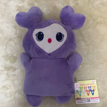 미사용 택 포함 TWICE LOVELYS 봉제 인형 퍼펫 사나