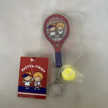레어!! 패티&지미 테니스 키링 산리오 미사용
