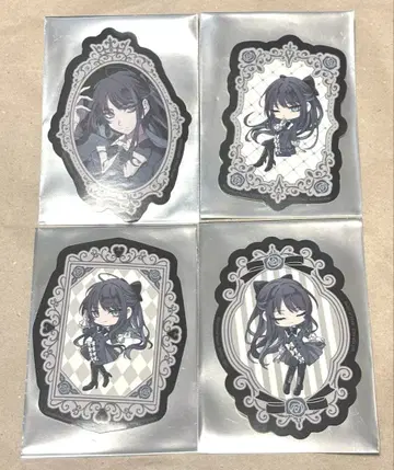 Ado 라운드원 스티커 전 4종 컴플리트 세트 4