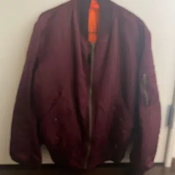 MA-1 플라이트 자켓 버건디 M