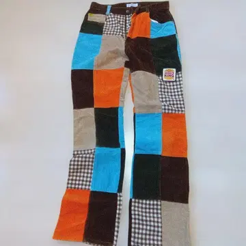 엔젤 블루 AngelBLUE ANGEL'S 패치워크 팬츠 L