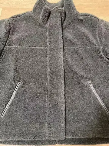 FRAMeWORK 울 보아 스탠드 블루종 그레이 36