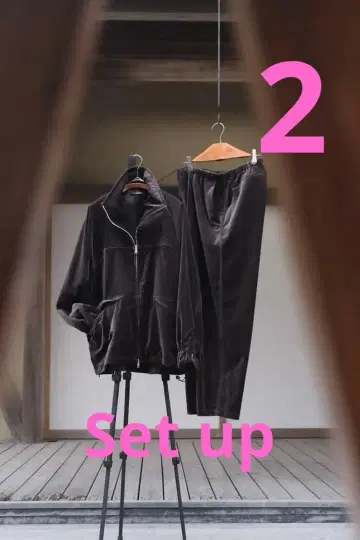 MAATEE&SONS 벨벳 셋업 gray 2