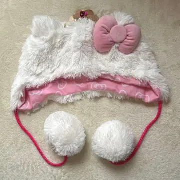 USJ 키티 팬캡 퍼