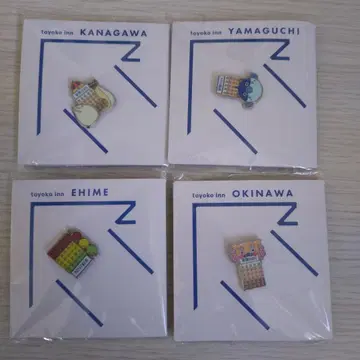 토요코인 지역 핀 배지 오키나와 야마구치 에히메 가나가와