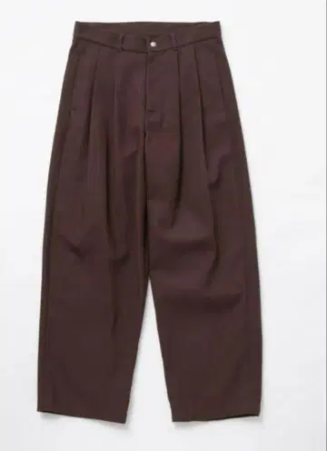 TTT_MSW 2024AW 2tuck chino pants Brown