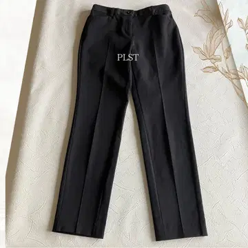 PLST 플라스테 컴포트 럭스 테이퍼드 팬츠 블랙 M 블랙
