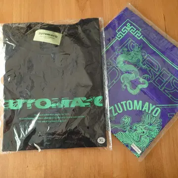 계속 한밤중이면 좋을 텐데. 카라카라부 스태프 T 반다나 XL