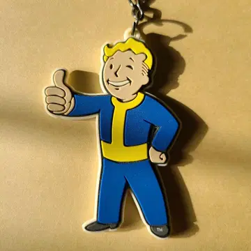 폴아웃 fallout Vault Boy 러버 키링