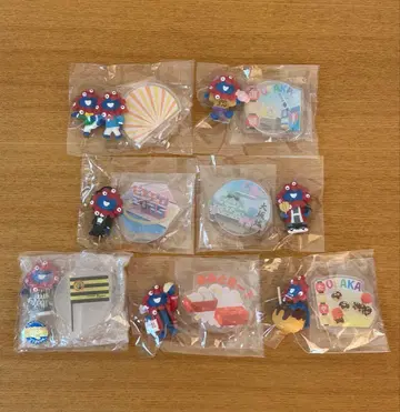 [ 새상품 ] 간사이 만박 미야쿠미야쿠 피규어 컬렉션 7종 컴플리트