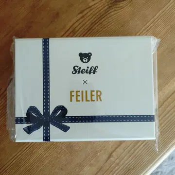 Steiff x FEILER 기프트 박스 미개봉 새상품