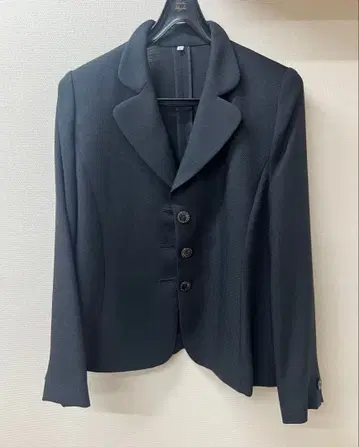 TAKEO NISHIDA 블랙 테일러드 자켓 M