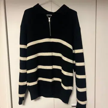 3.3 필드 트립 스트라이프 니트 스웨터