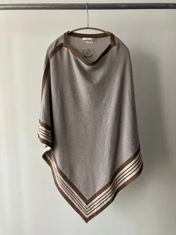 QUEENE AND BELLE 캐시미어 니트 판초 퀸앤벨