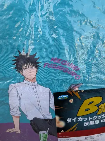 세가 럭키 쿠지 후시구로 메구미 다이컷 쿠션