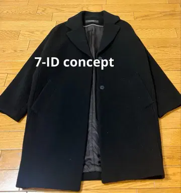 새상품급 7-ID concept 울 코트 여성용