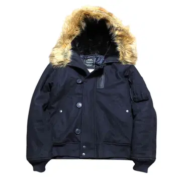 알파 퍼 n2b 자켓 네이비