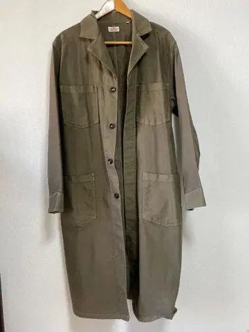 할리우드 런치 마켓 올리브색 롱 코트