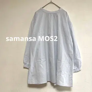 사만사 모스모스 samansa Mos2 블라우스 풀오버 셔츠