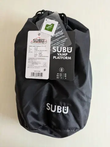 SUBU VAMP PLATFORM 블랙 0사이즈