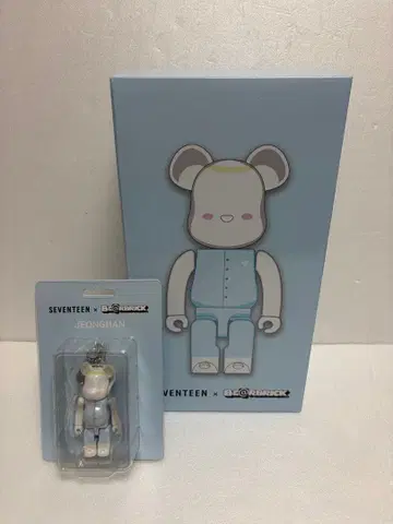 [ 세트 ] SEVENTEEN be@rbrick 100% 400% 정한
