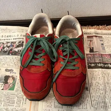 ZW6 빨간색 그린 스니커즈