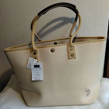 U.S. POLO ASSN. 퍼포레이션 토트백