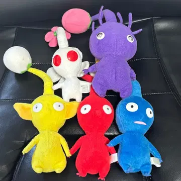 피크민 봉제 인형 빨간 피크민 노란 피크민 파란 피크민