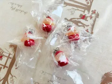 산리오 딸기 메지루시 폼폼푸딩 4개