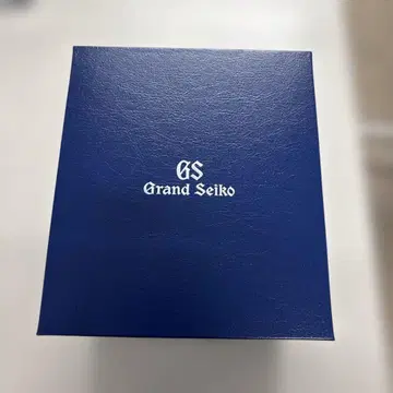 Grand Seiko 시계 케이스 파랑