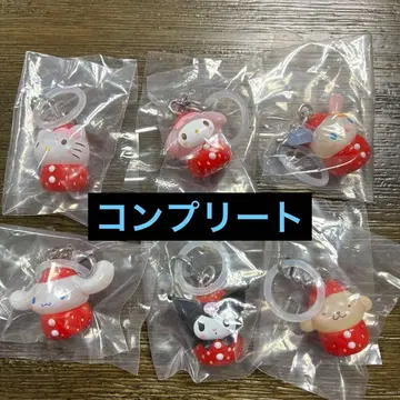 산리오 캐릭터즈 딸기 메지루시 액세서리 컴플리트 세트