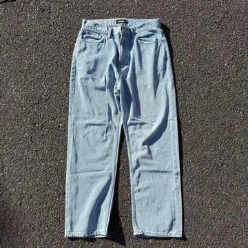 XLARGE 라이트 블루 와이드 데님