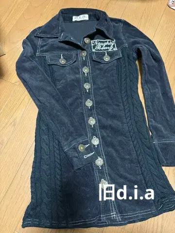 구 d.i.a 코듀로이 미니 원피스