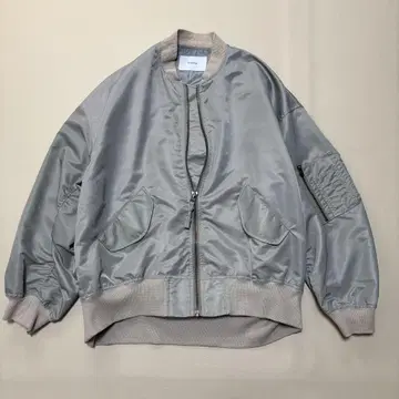 프레임워크 나일론 트윌 MA-1 블루종 자켓 38 M 사이즈