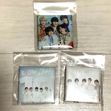 M!LK POP-UP 캡슐 토이 스퀘어 마그넷 3종 세트