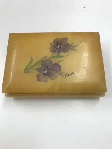 GENUINE ALABASTER 아라바스타 쥬얼리 박스 이탈리아제