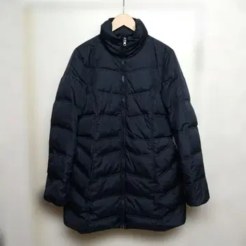 W806 GAP 스탠드 카라 롱 다운 자켓